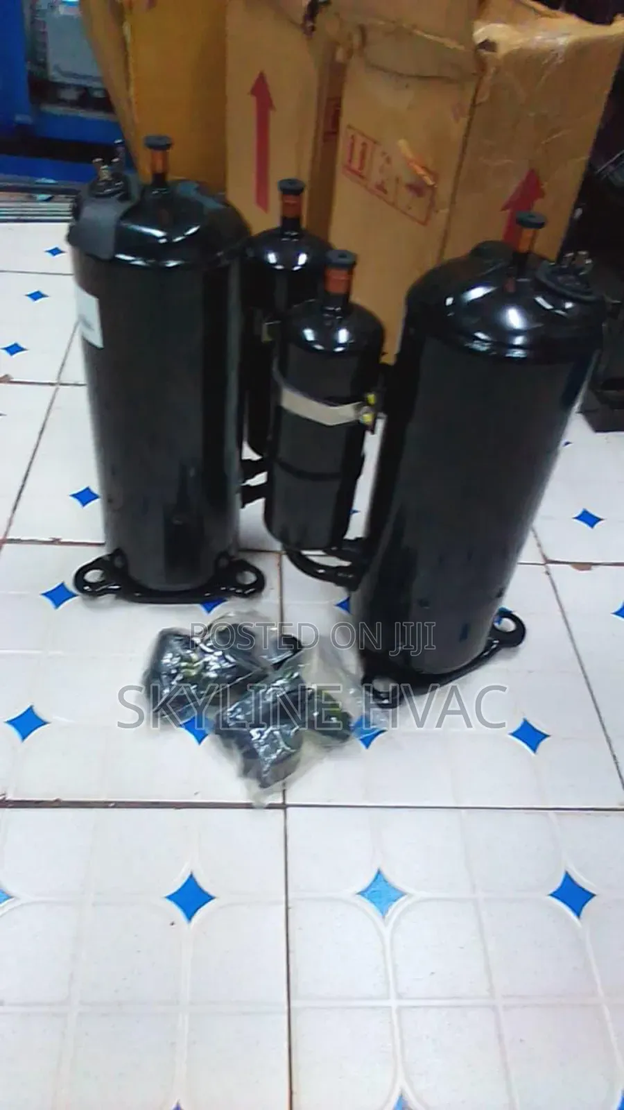 Air Conditioner Accessories, Compressor, Manifold Gauge, Copper Pipes