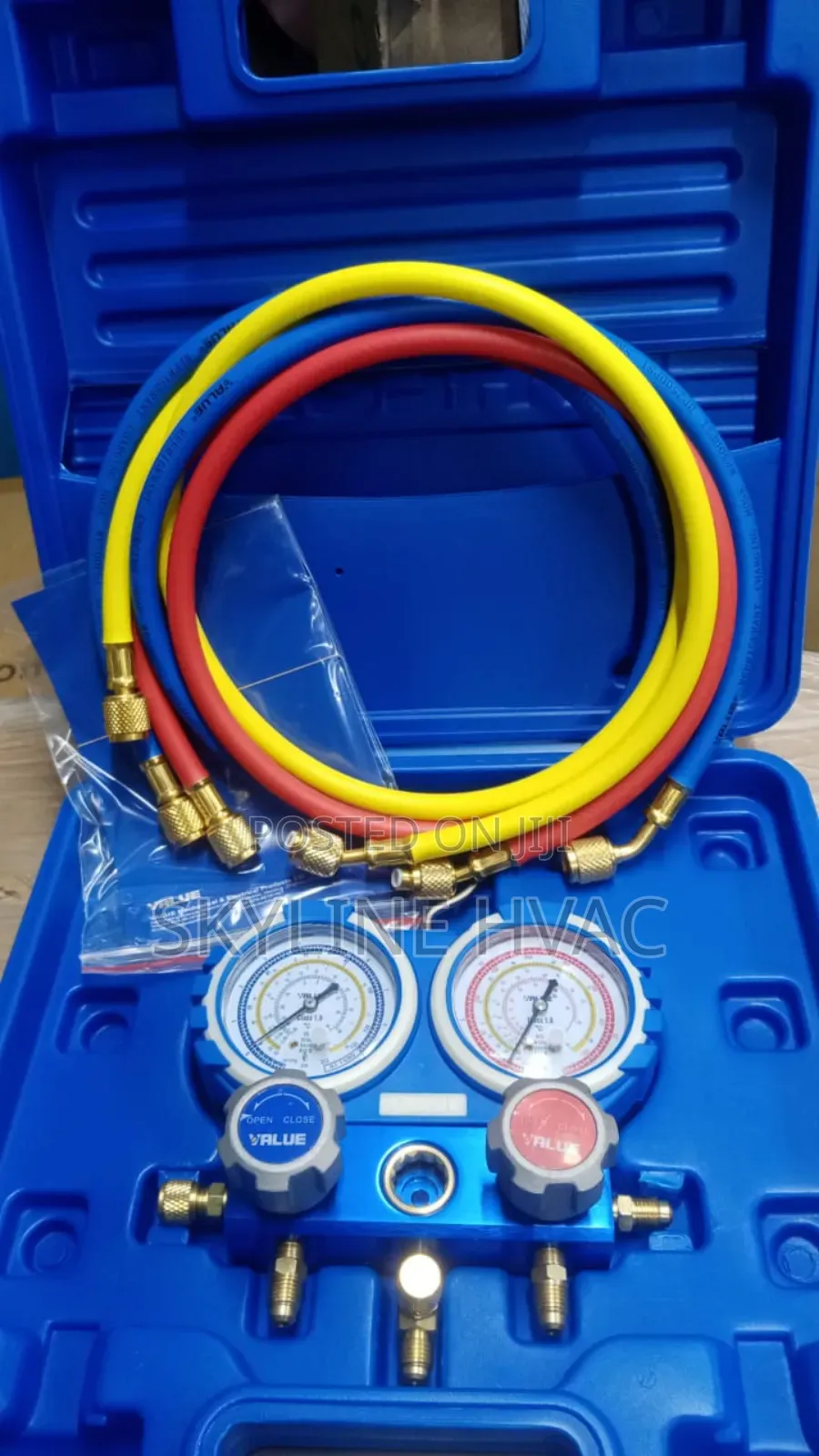 Air Conditioner Accessories, Compressor, Manifold Gauge, Copper Pipes