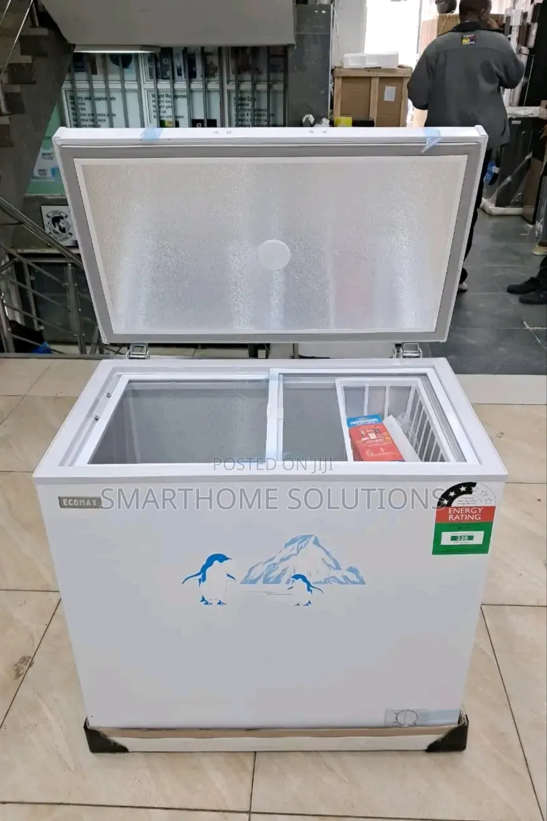Ecomax Energy Saver 169l Extra Large Capacity Chest Freezer
