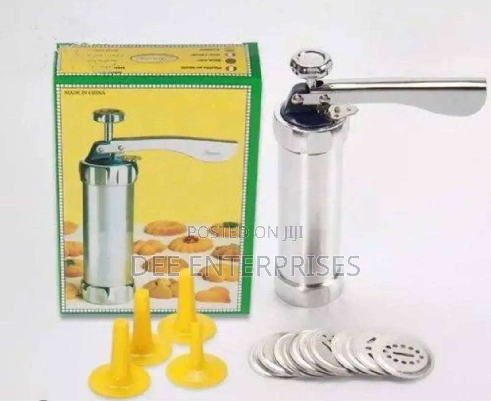 Stainless Steel 24 Option Cookie or Biscuit Press