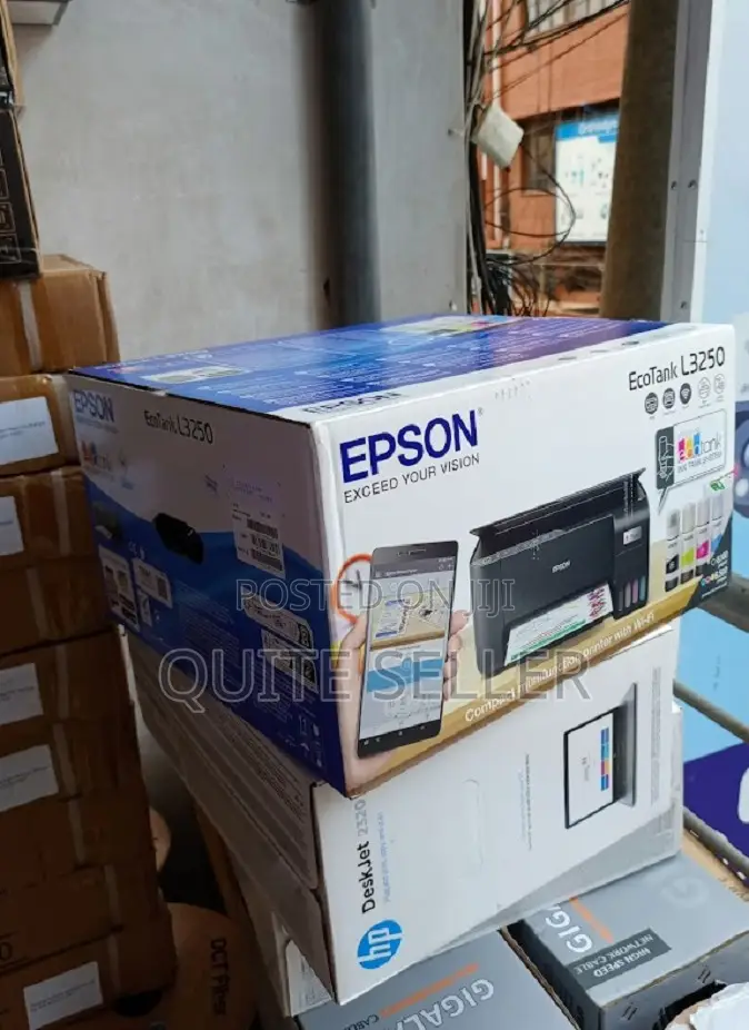 Epson L3250 Ink Tank Printer, Print, Copy and Scan - Epson Smart Panel
