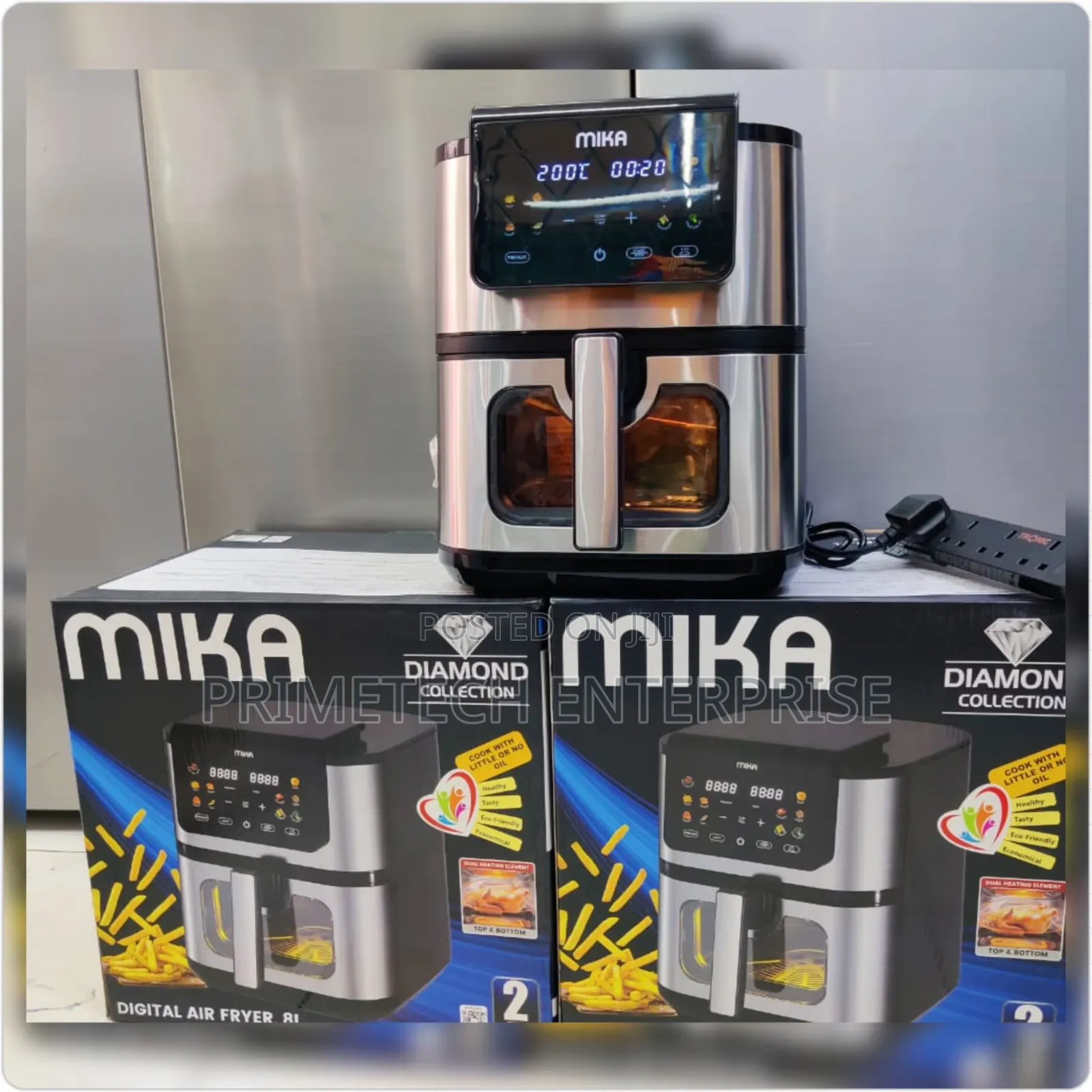 8 Litres Mika Air Fryer