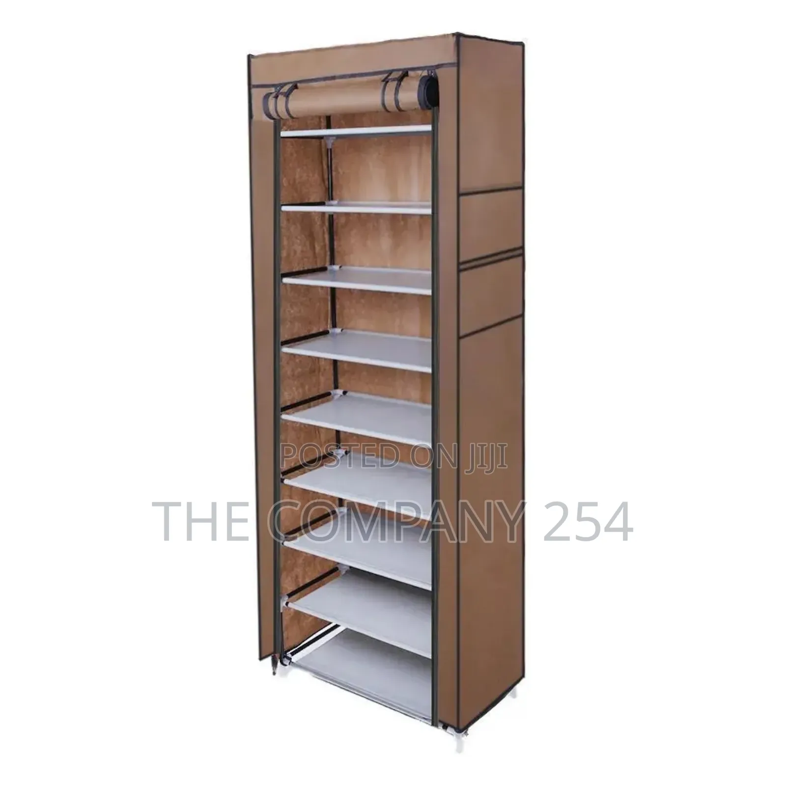 *10 Tier Dustproof 27 Pairs Shoes Rack, Shoe Storage Organizer