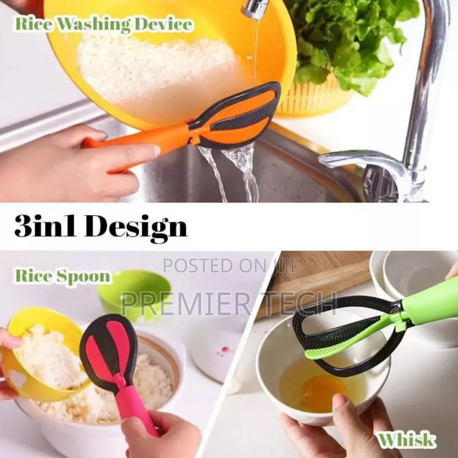 Multifunctional Spoon Can Be Used as a Spoon, Whisk ,Spatula,Drainer.