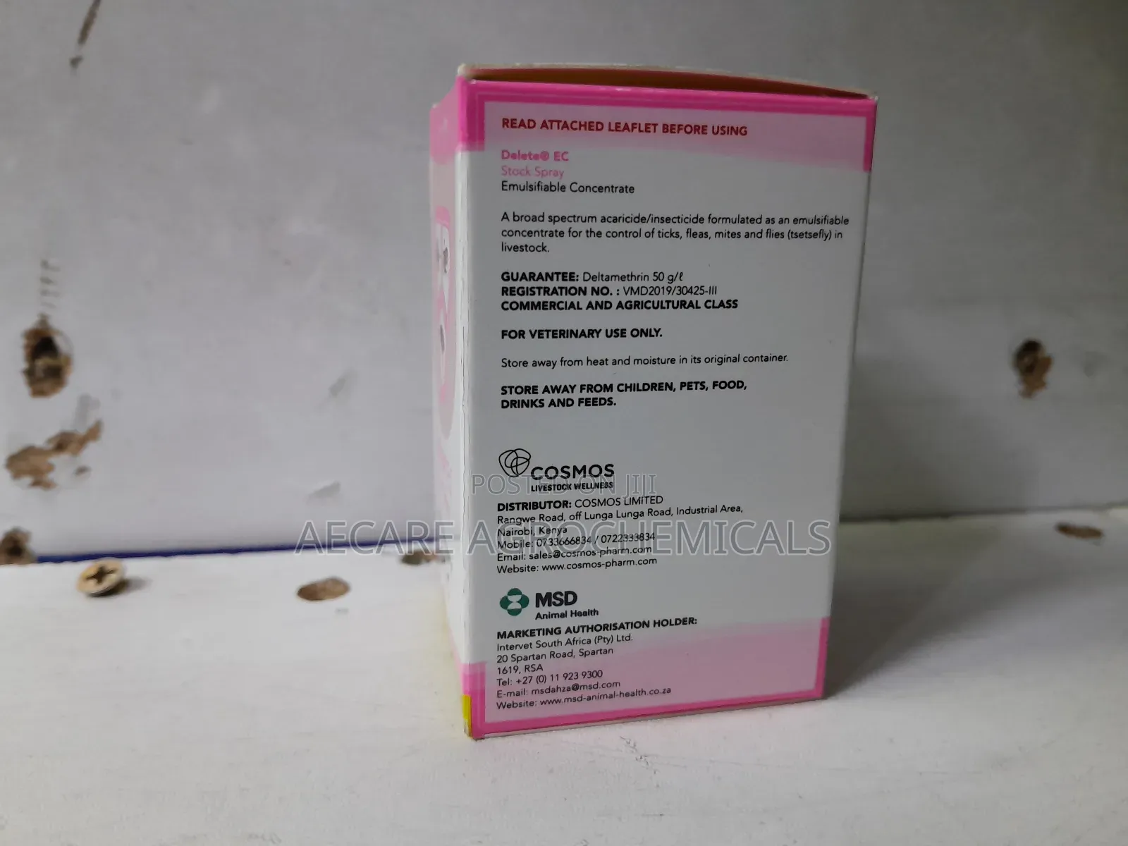 Delete Stock Spray Acaricide 40ml