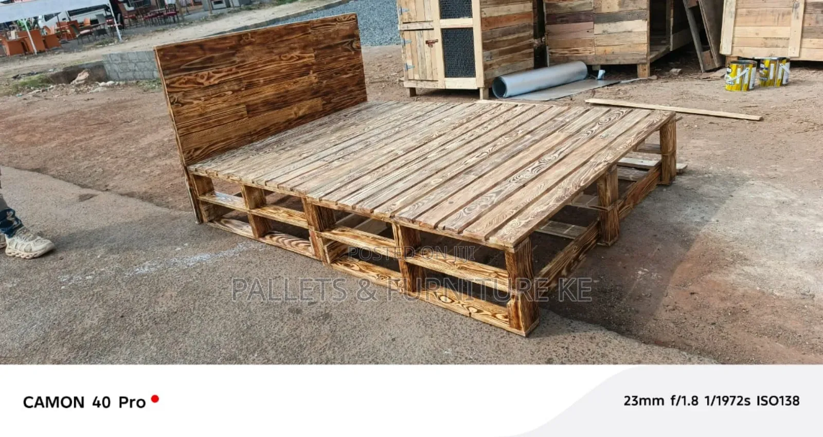Stable Sleep Pallet Bed 123