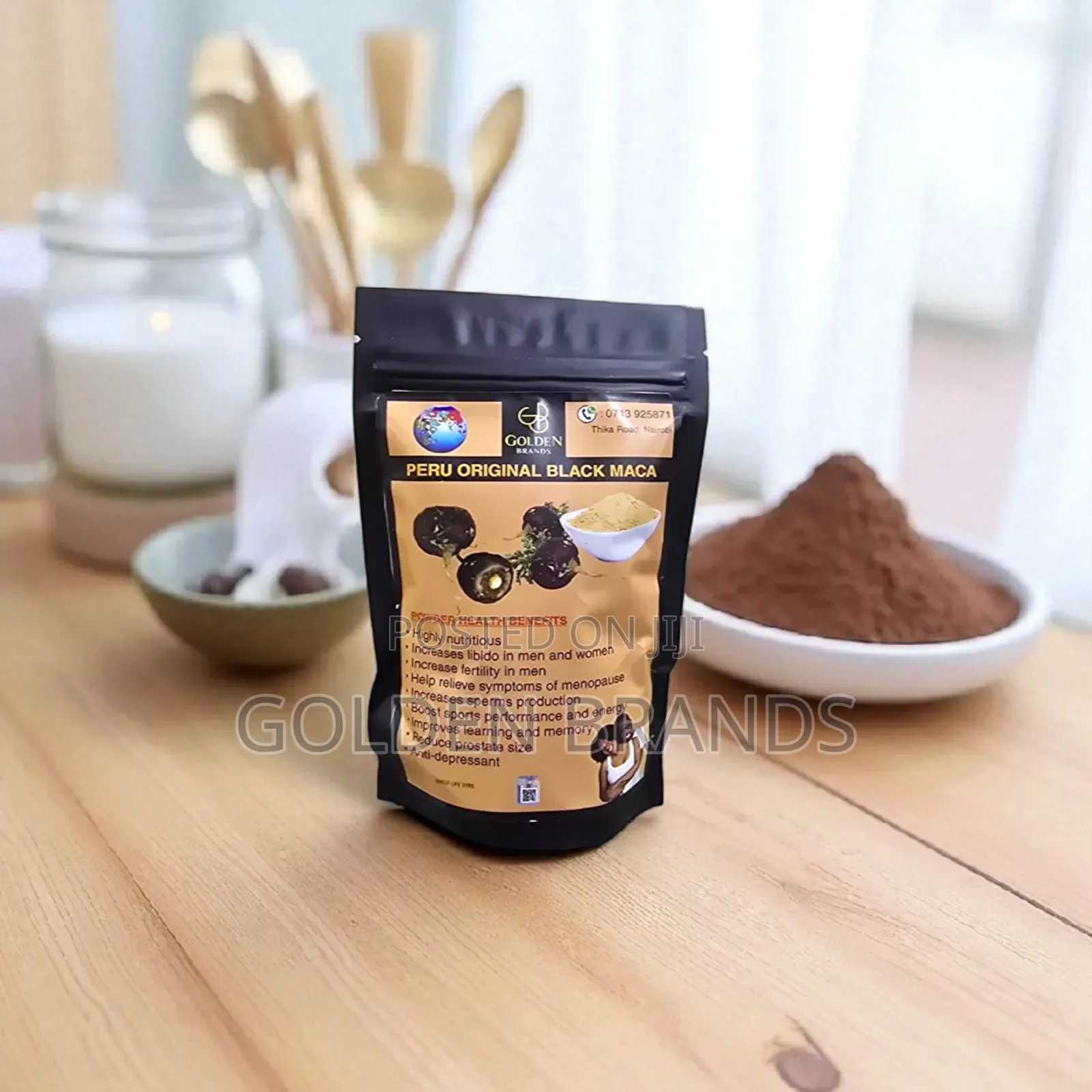 Pure Organic Black Maca Extract Powder 100grams