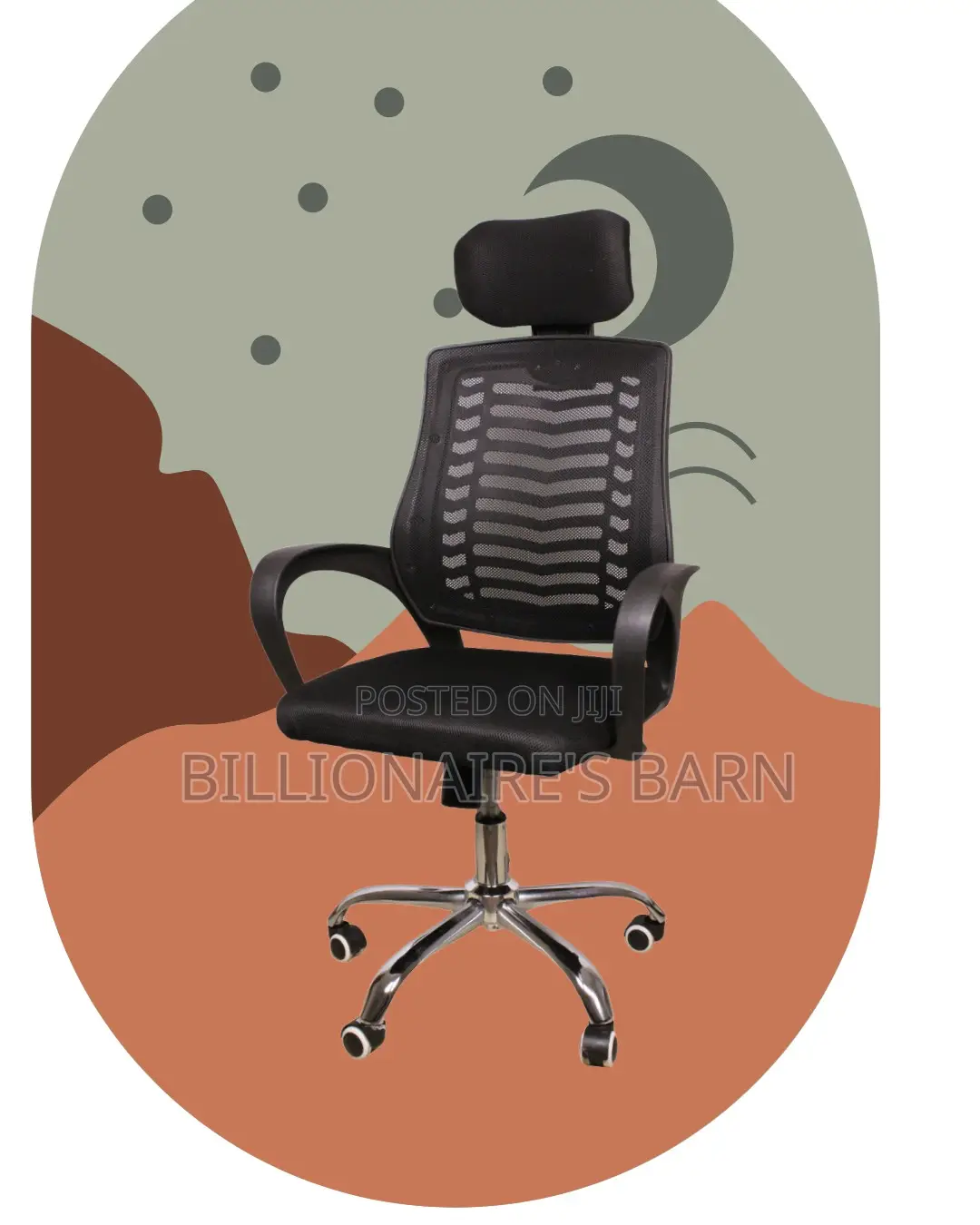 Secretarial Mesh Chair (Adjustable) — Offer Valid This Week