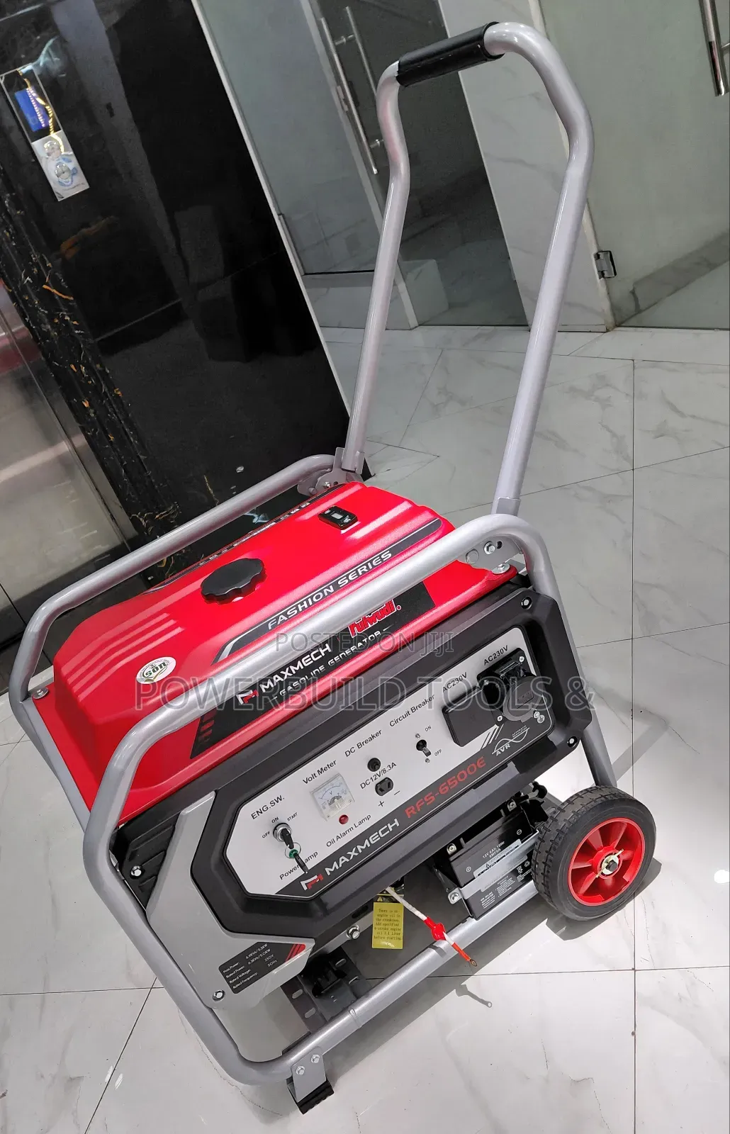 7kva Maxmech Keystart Rfs 6500e Fashion Series Portable Generator