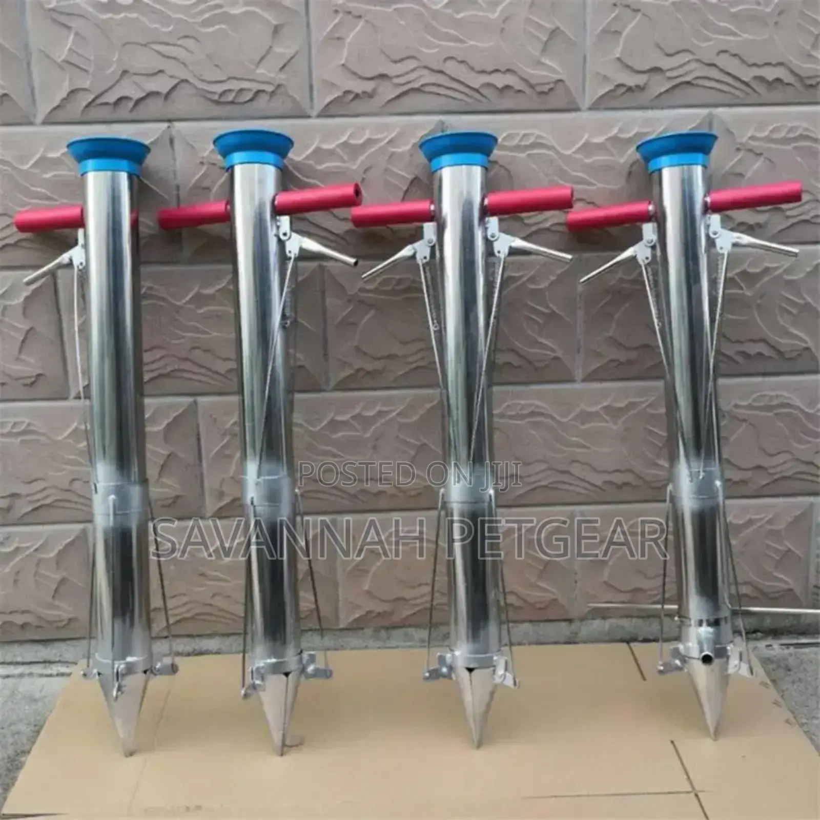 Long-Handle Bulb Transplanter or Vegetable Seedling Planter