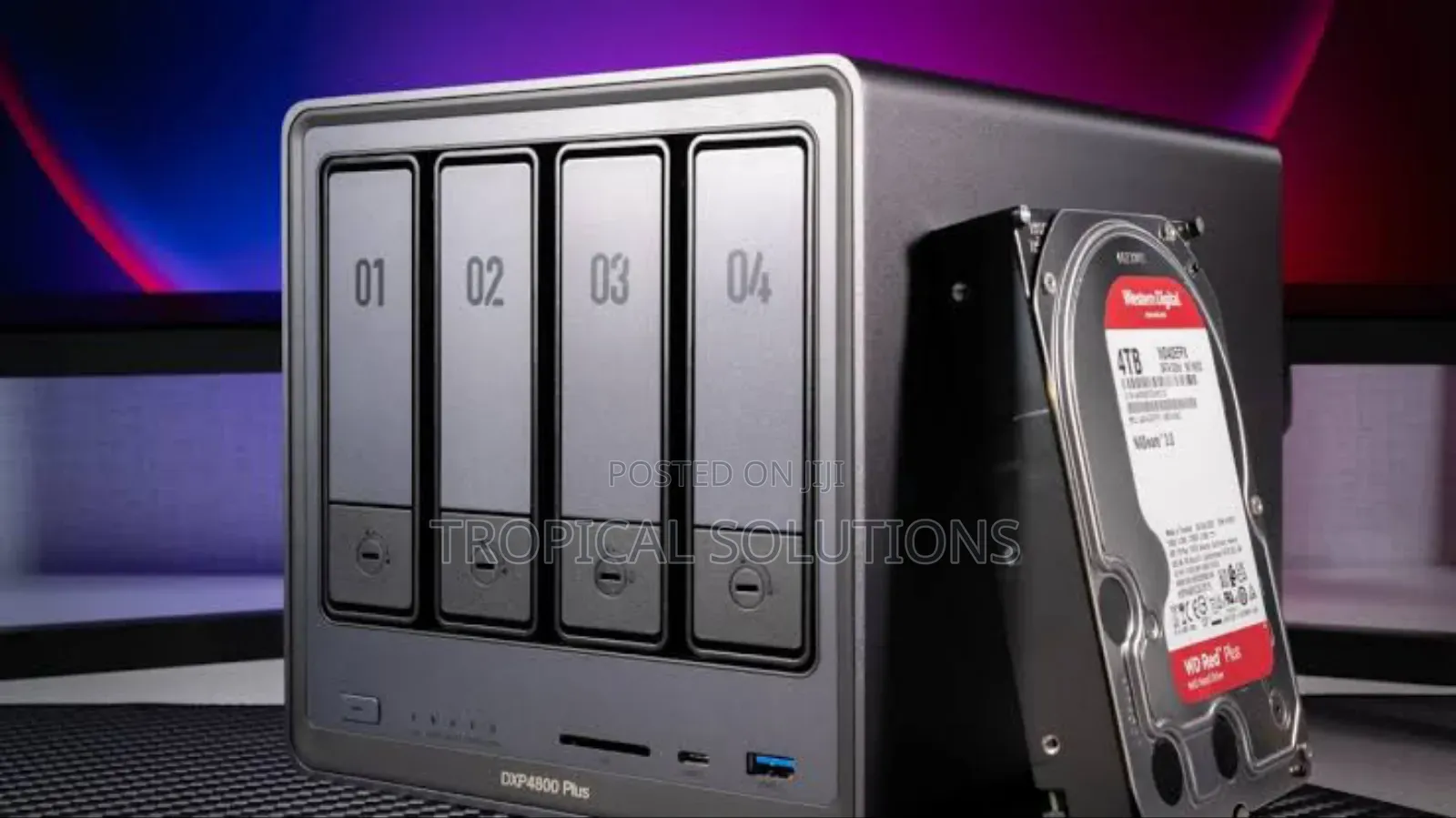 Ugreen Nasync Dxp4800 Plus 4 Bay Network Attached Storage 8gb/128gb