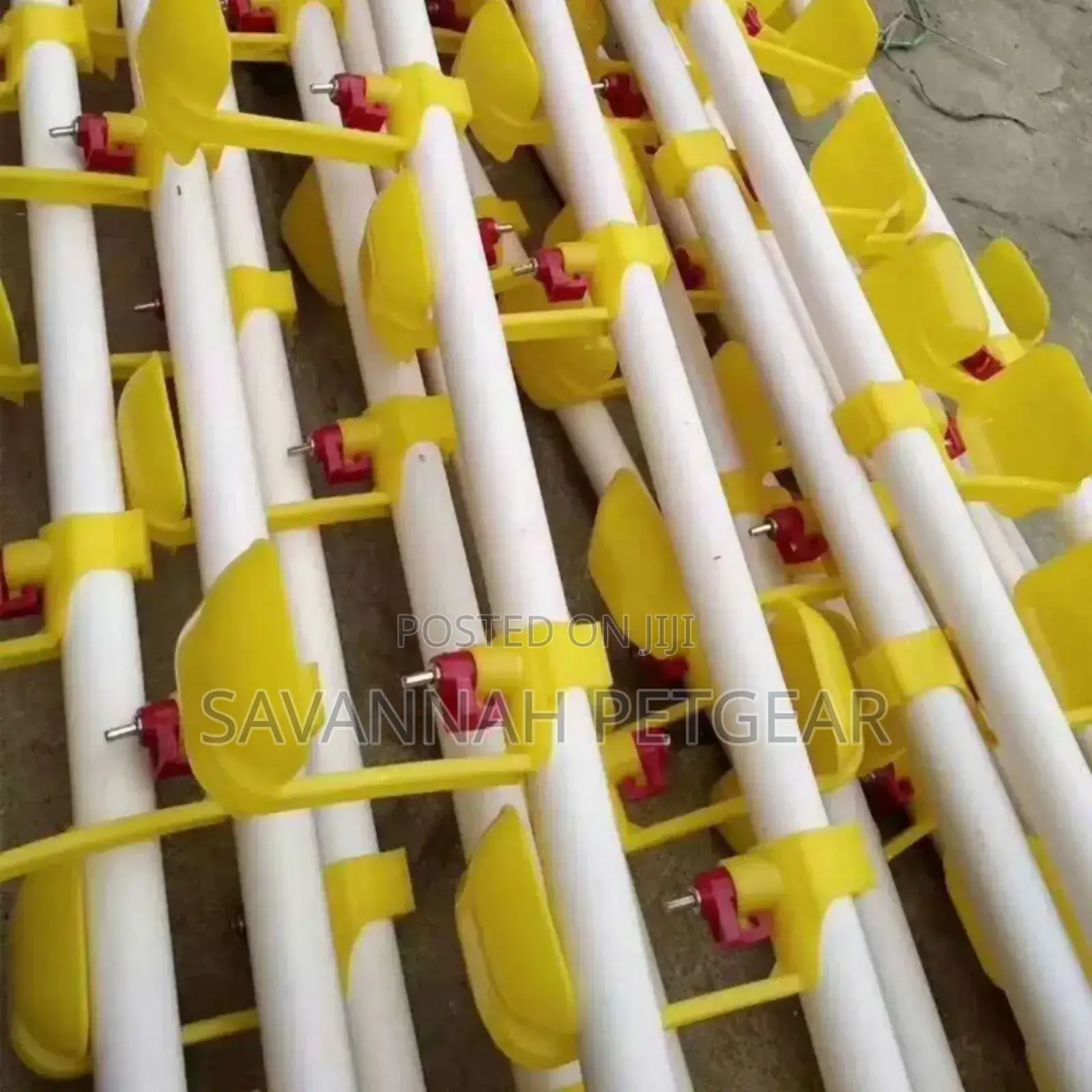 25mm Poultry Drinking System Plastic PVC Water Pipe for Chicken Nipple