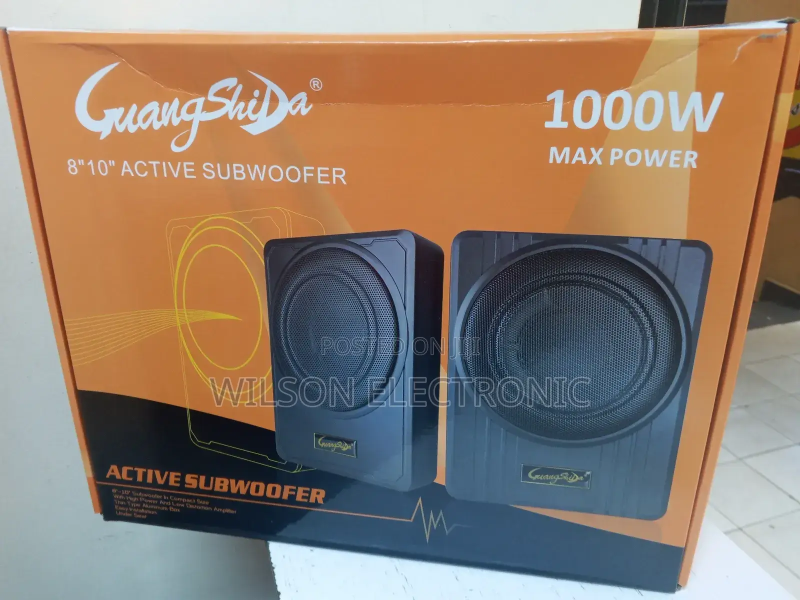 Guangshida Car Under Seat Subwoofer. 1000w