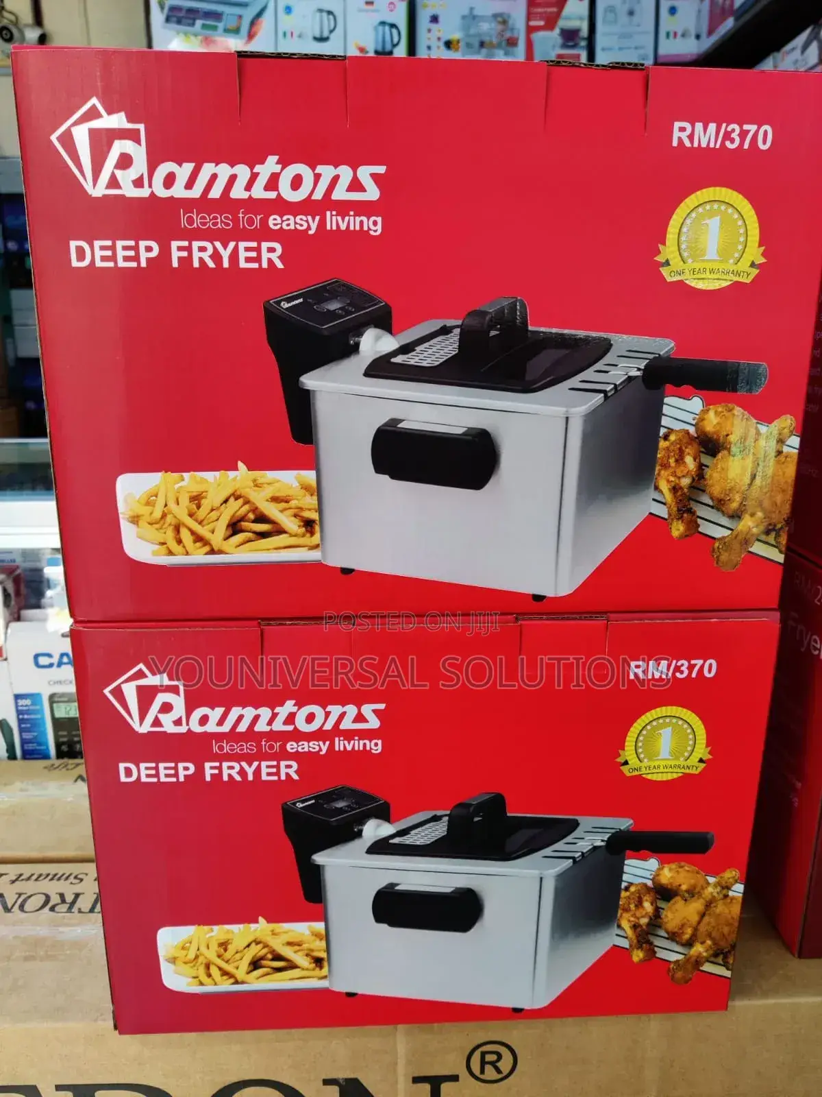 *Ramtons Deep Fryer 4.5litres