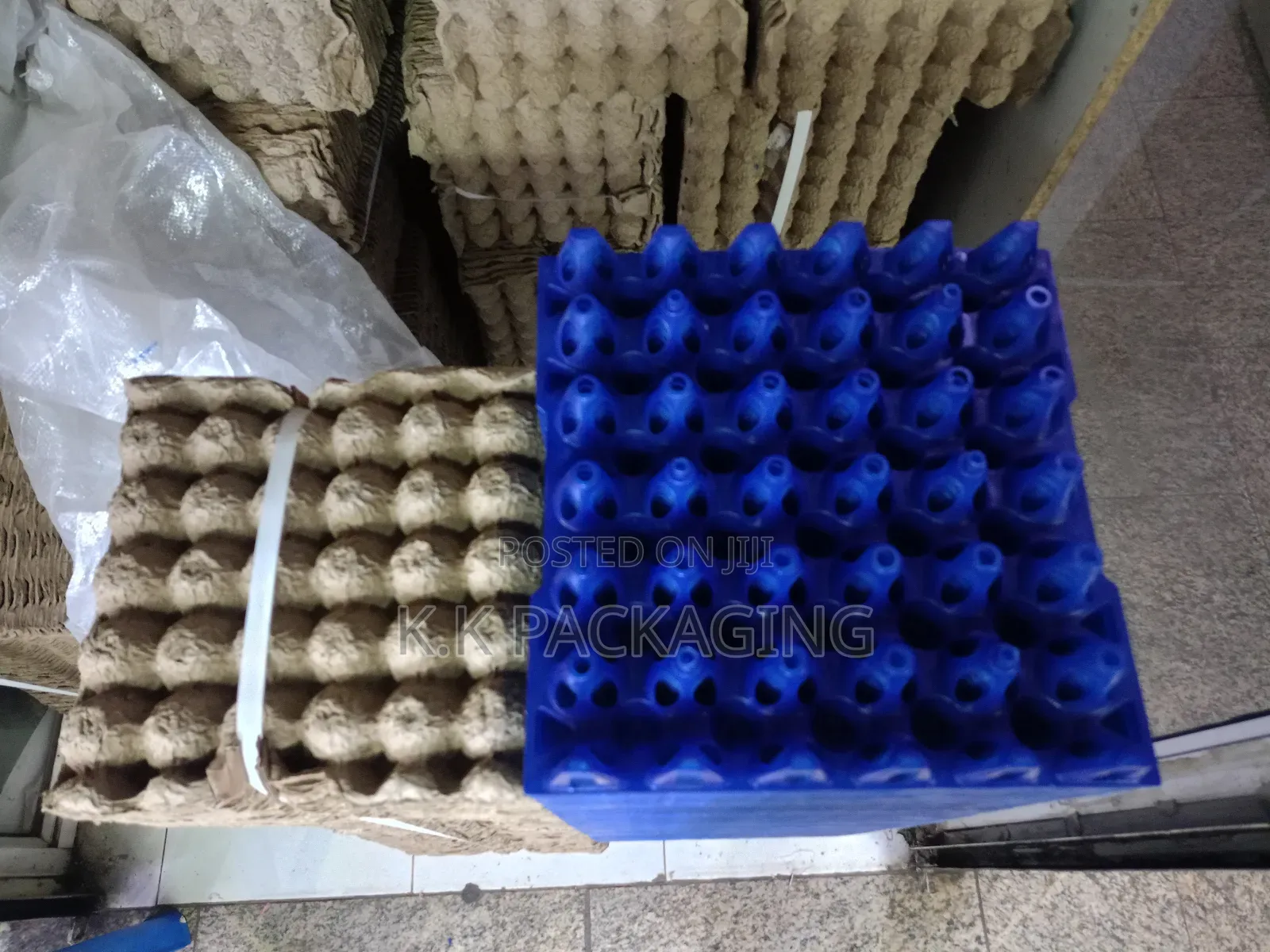 1000pcs Hard Carton Egg Trays at 14