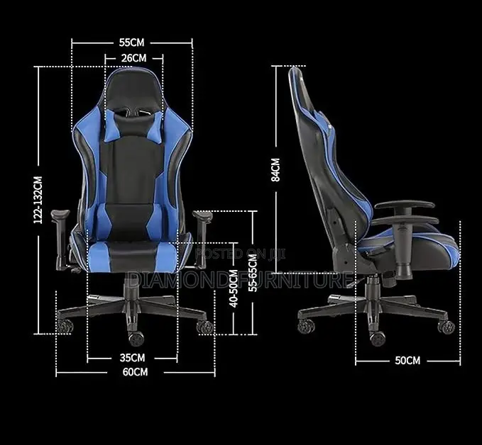 Home Furniture; {High Back Premium Gaming} Leather Seat for Comfort