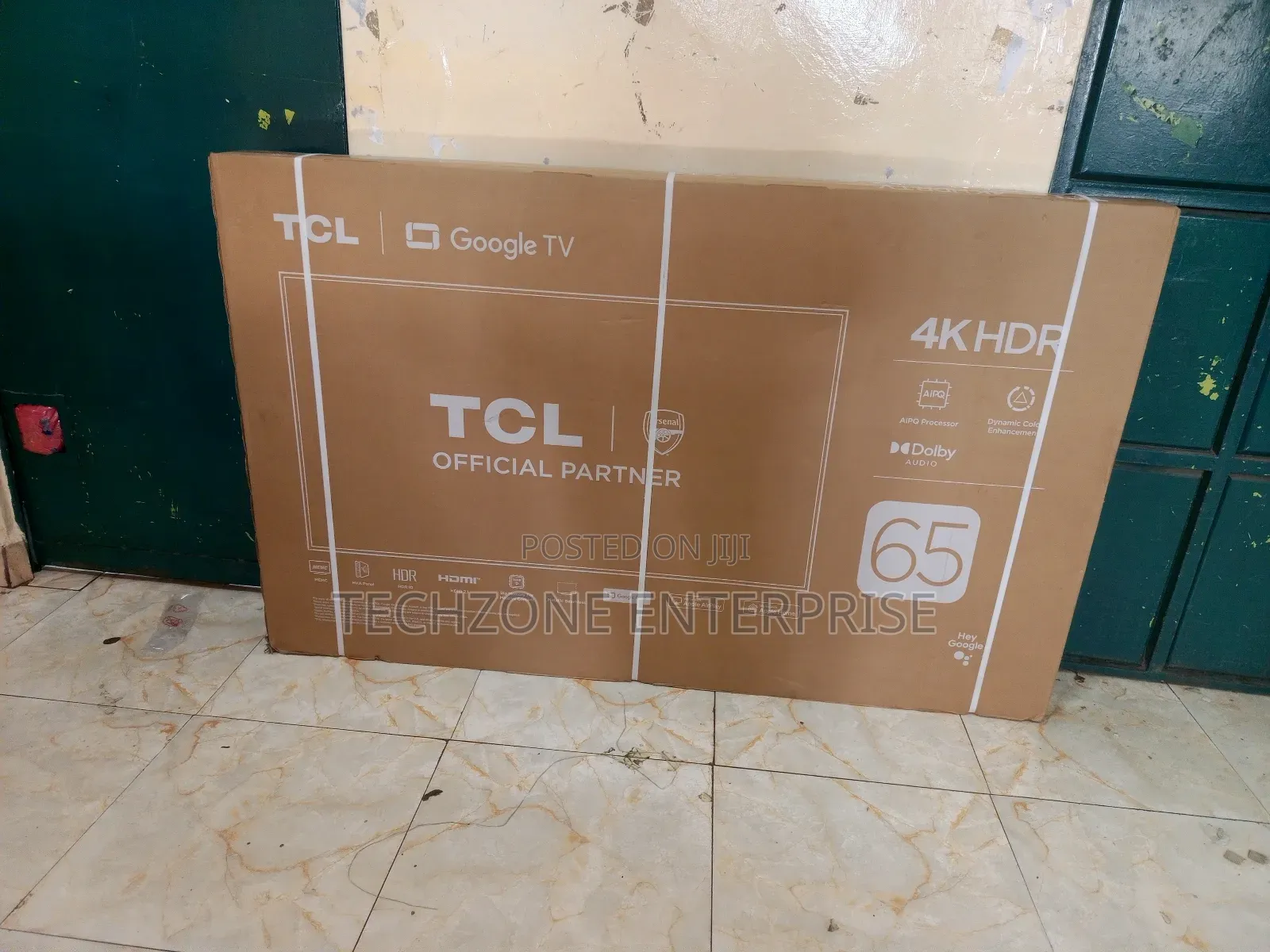 TCL 65′′ 65v6c Smart HDR Google Tv (New 2025) With Multiple Ports 