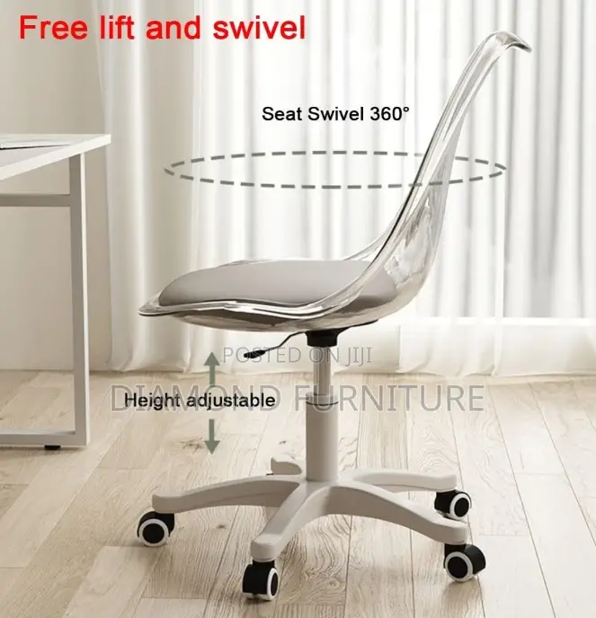 Home Furniture; {Swivel Adjustable Office Chair for Home Work}