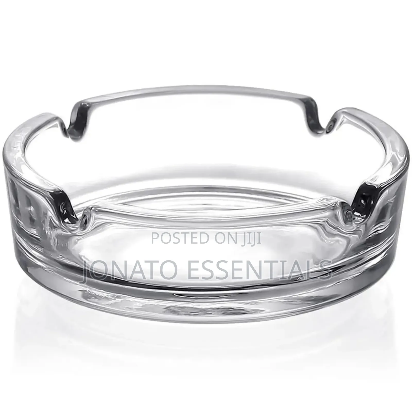 Glass Cigarette Ashtray For Home, Office, Bars. Heavy Duty