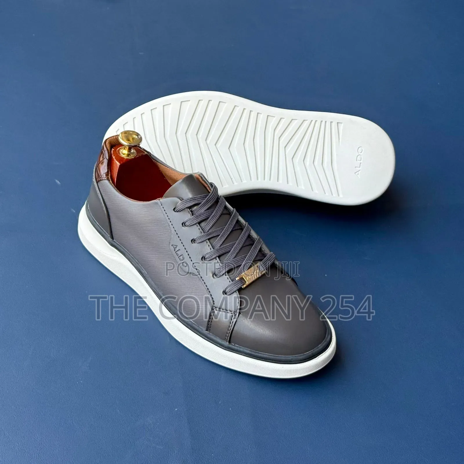 Quality Leather Casual Flat Rubber Sole Mens Official Shoes