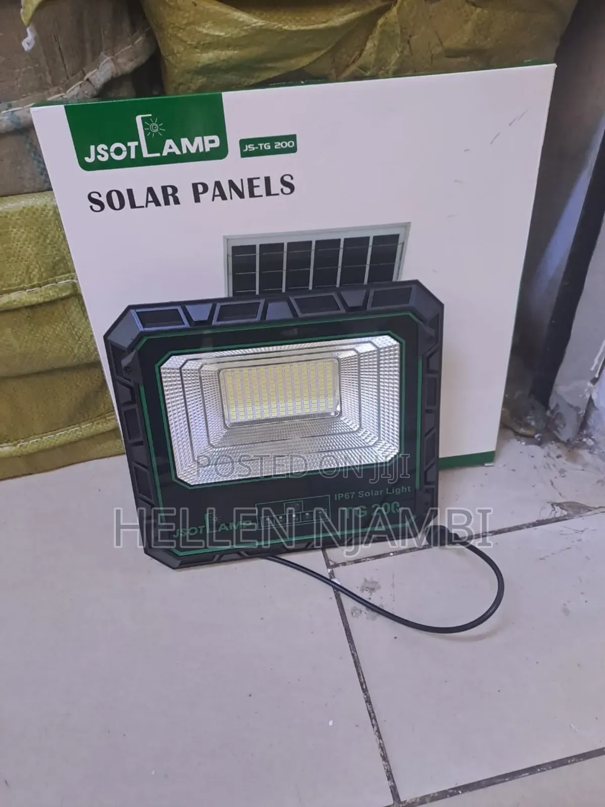 Jsot 200w Solar Floodlight Ip67