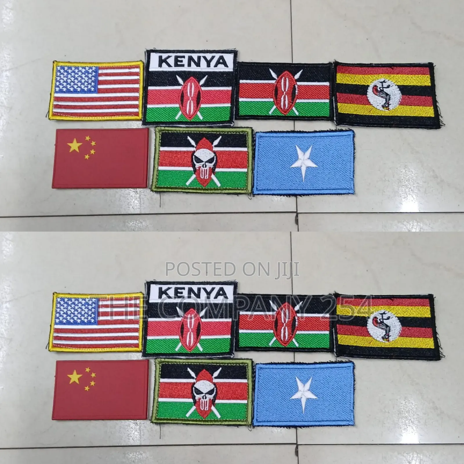 Quality Removable Flag Badge Available