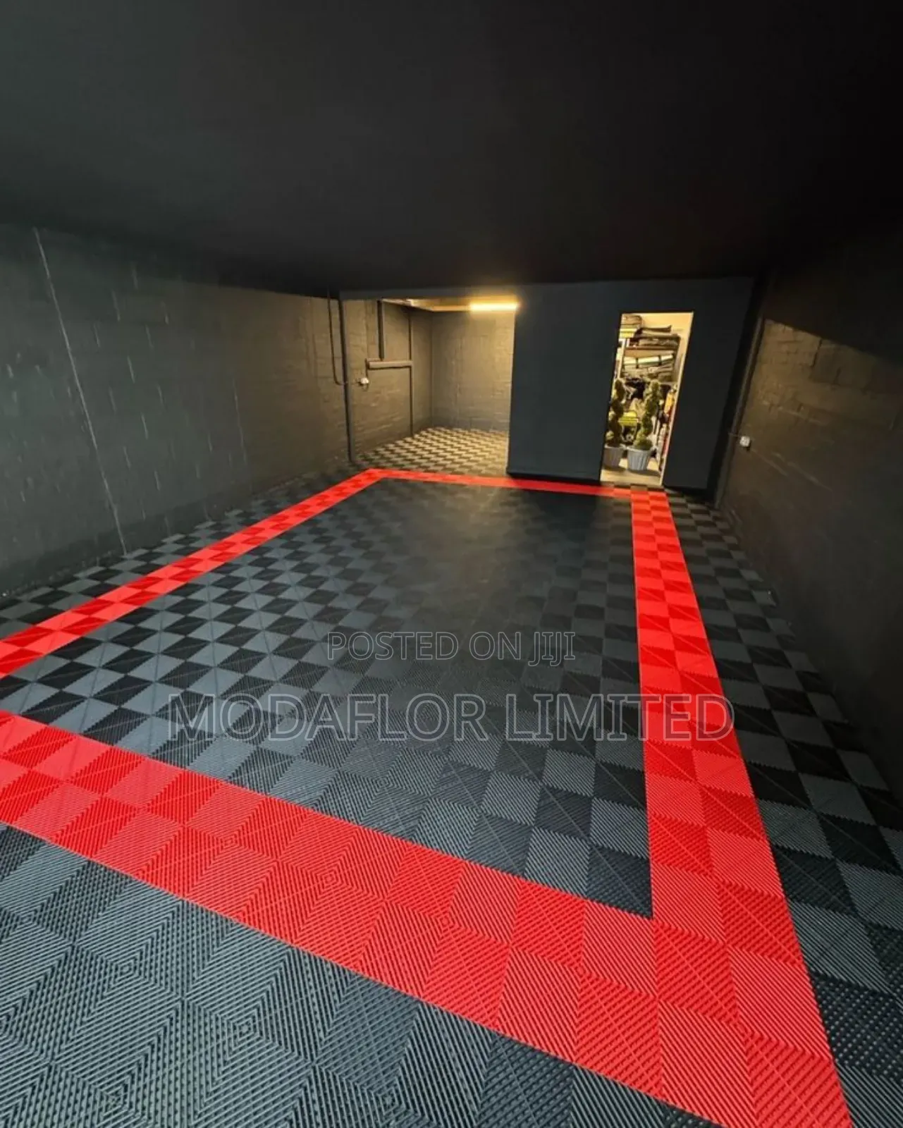 Interlocking Garage Mat for Car Parking | Oil Slip Resistant