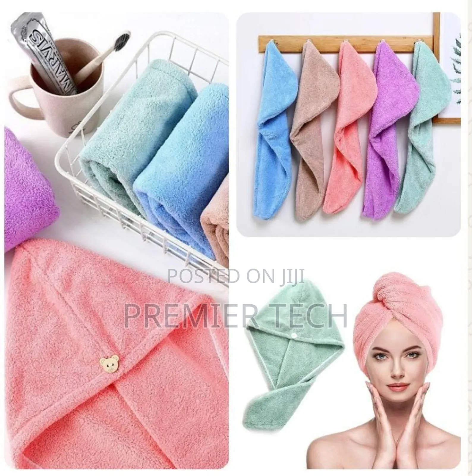 *Microfiber Hair Towel*
*