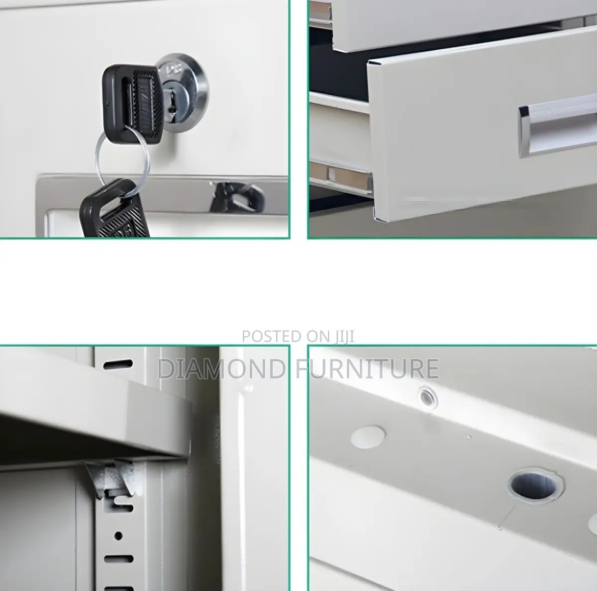 Office Furniture; Durable {2-Door Glass Steel Office Storage Cabinet}