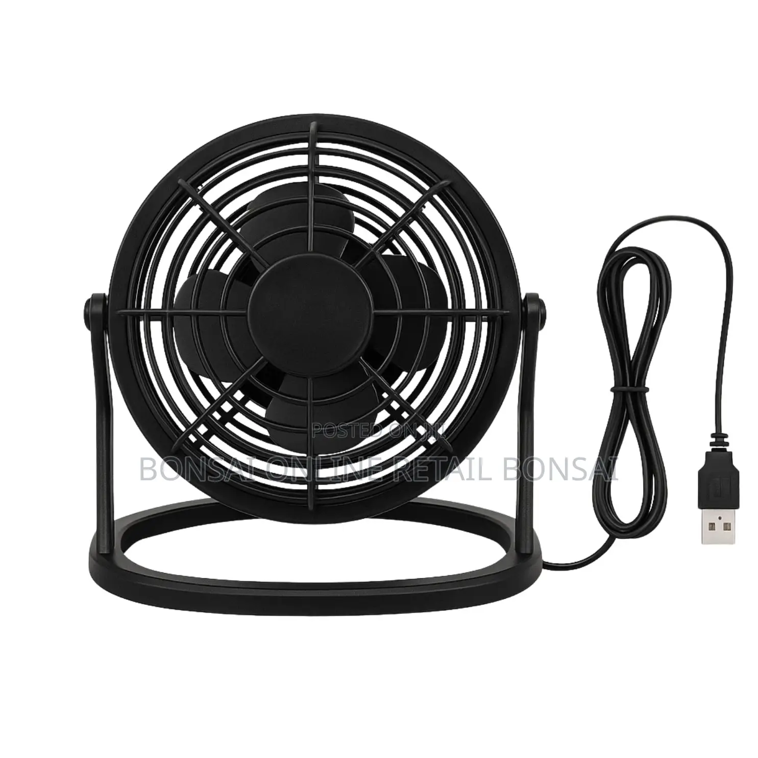 Usb Mini Desk Fan – 4 Inch Portable Silent Cooling Fan Office Home