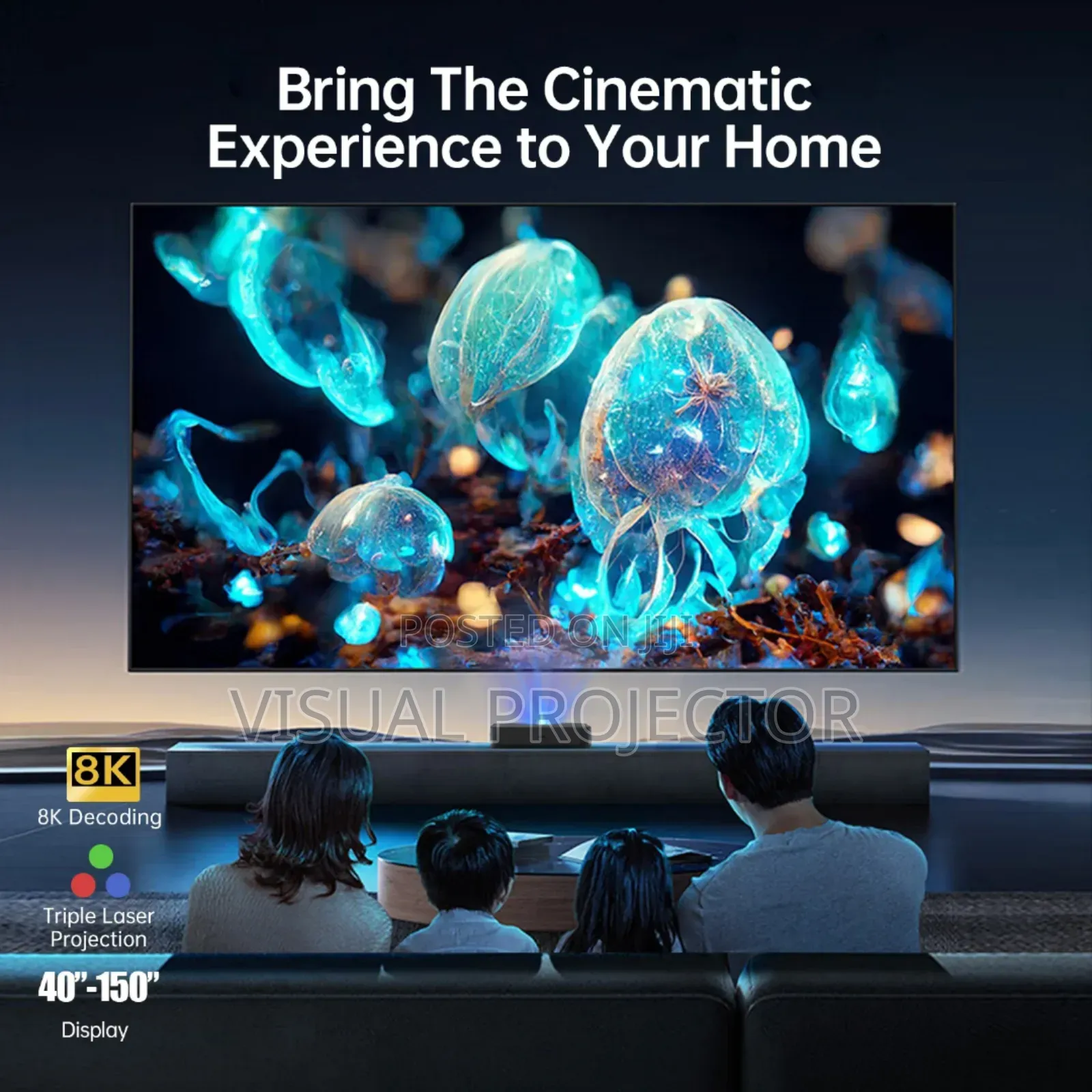 Google Certified Ultra Short Throw Projector Laser Projector