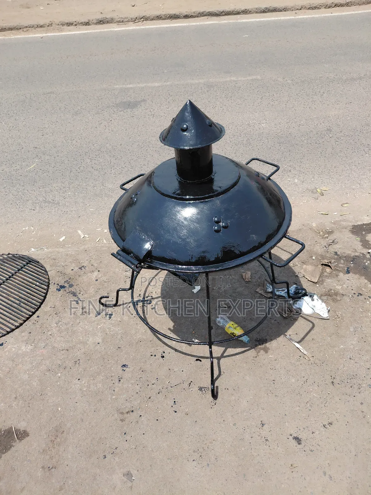 Round Shape Barbecue.