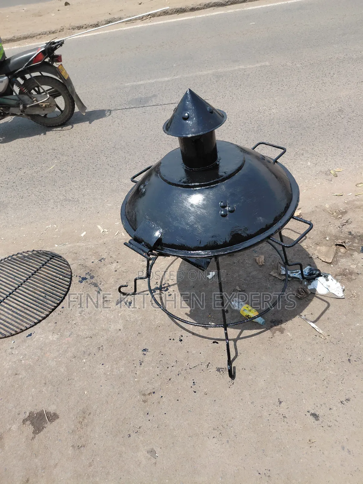 Round Shape Barbecue.
