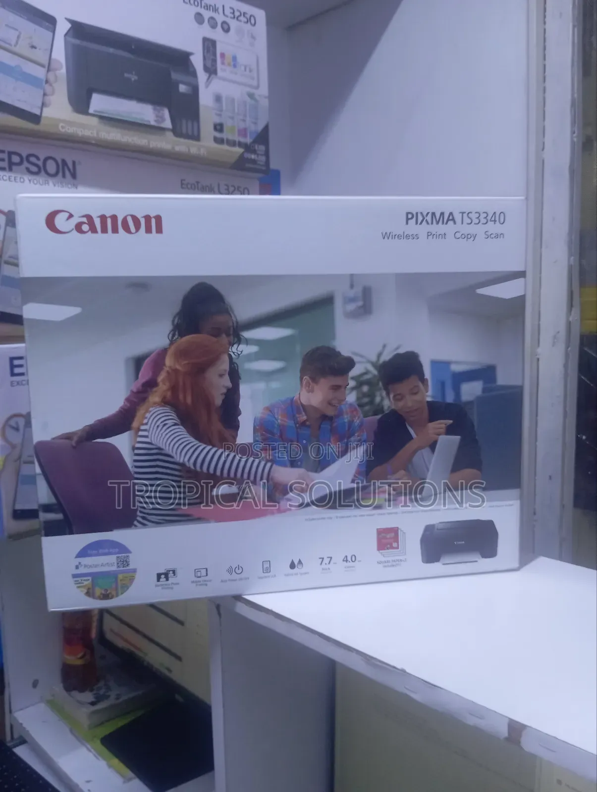 Canon Printer Ts3340 Wireless Print, Copy and Scan