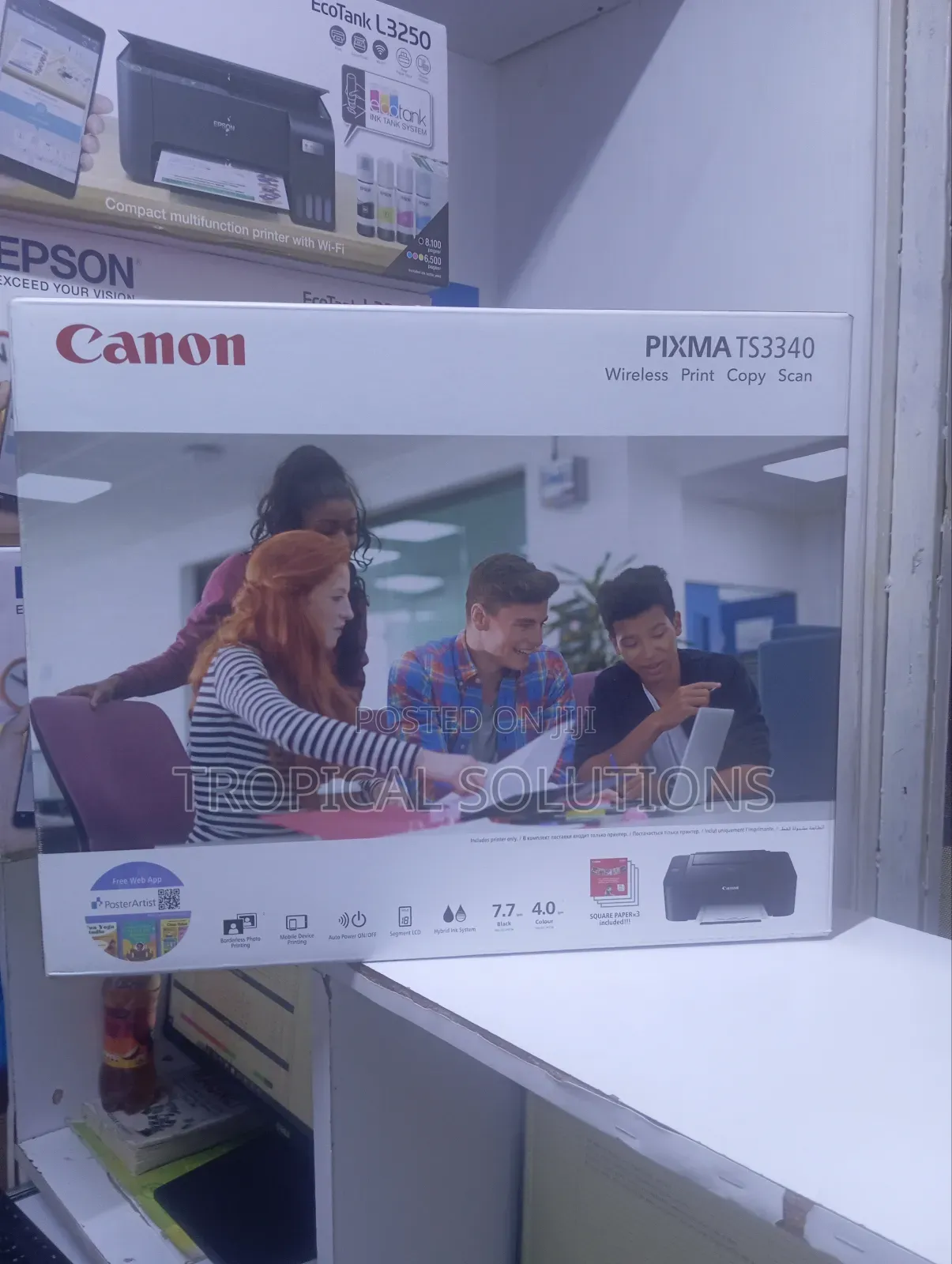 Canon Printer Ts3340 Wireless Print, Copy and Scan