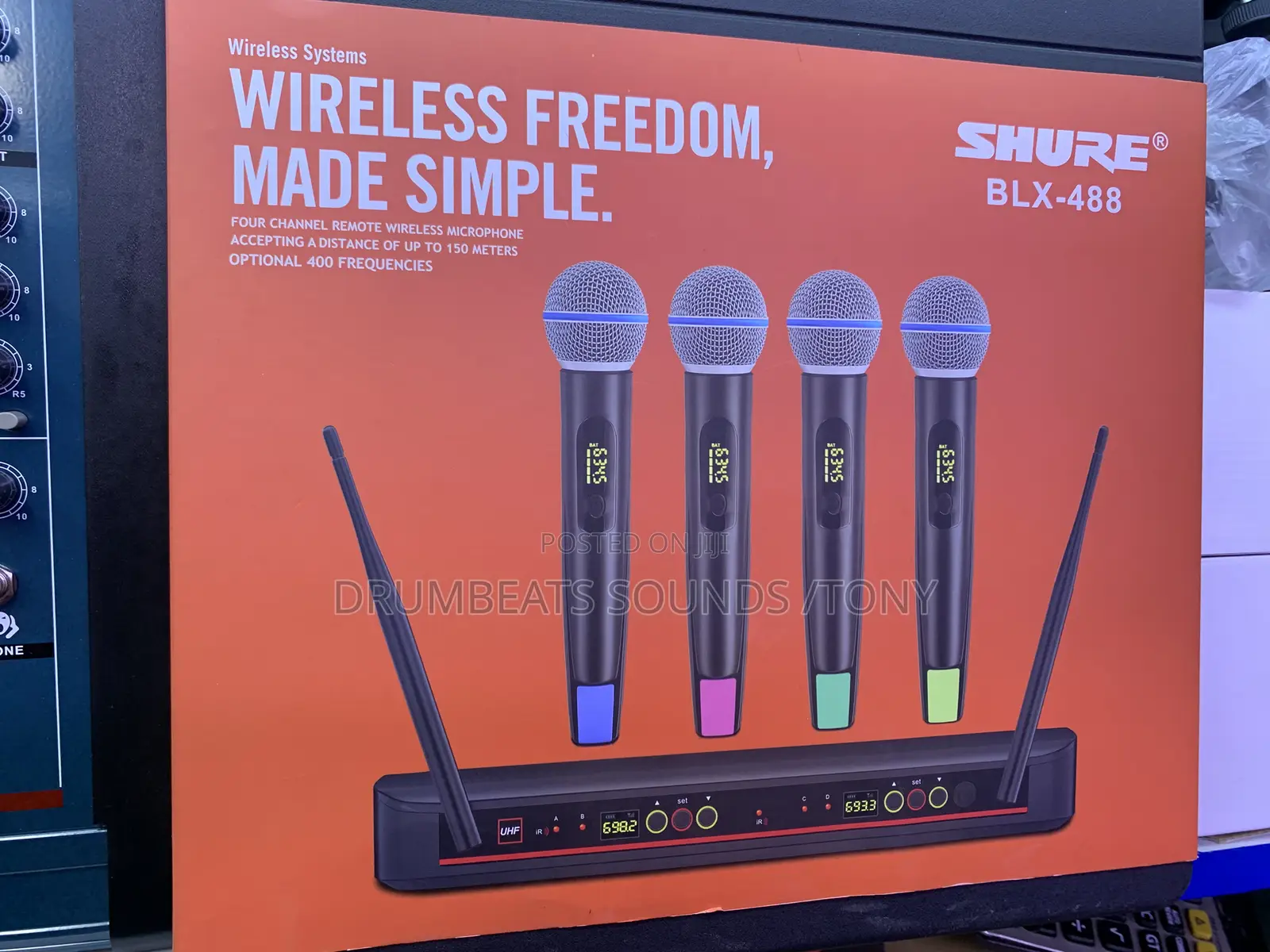 Shure BLX 488 Wireless Microphone