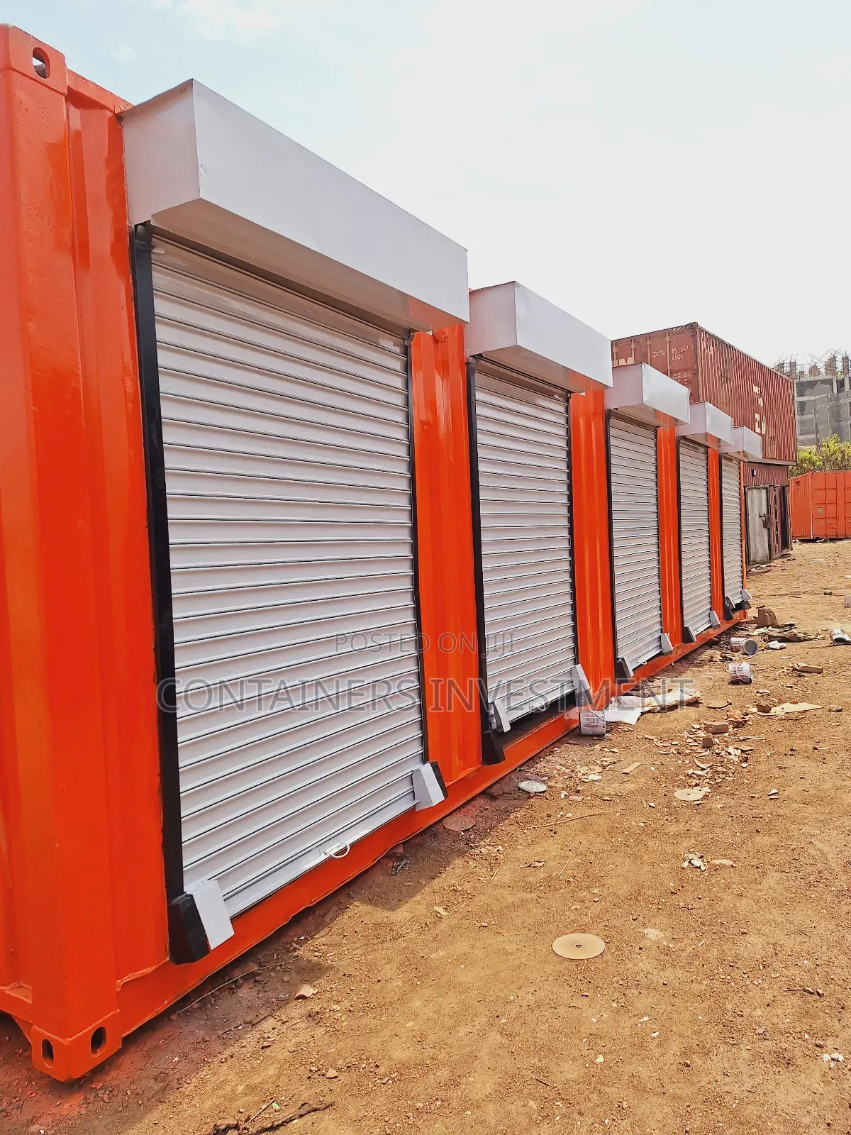 Container Business Shops- 40ft Container Stalls- Instant Fix.