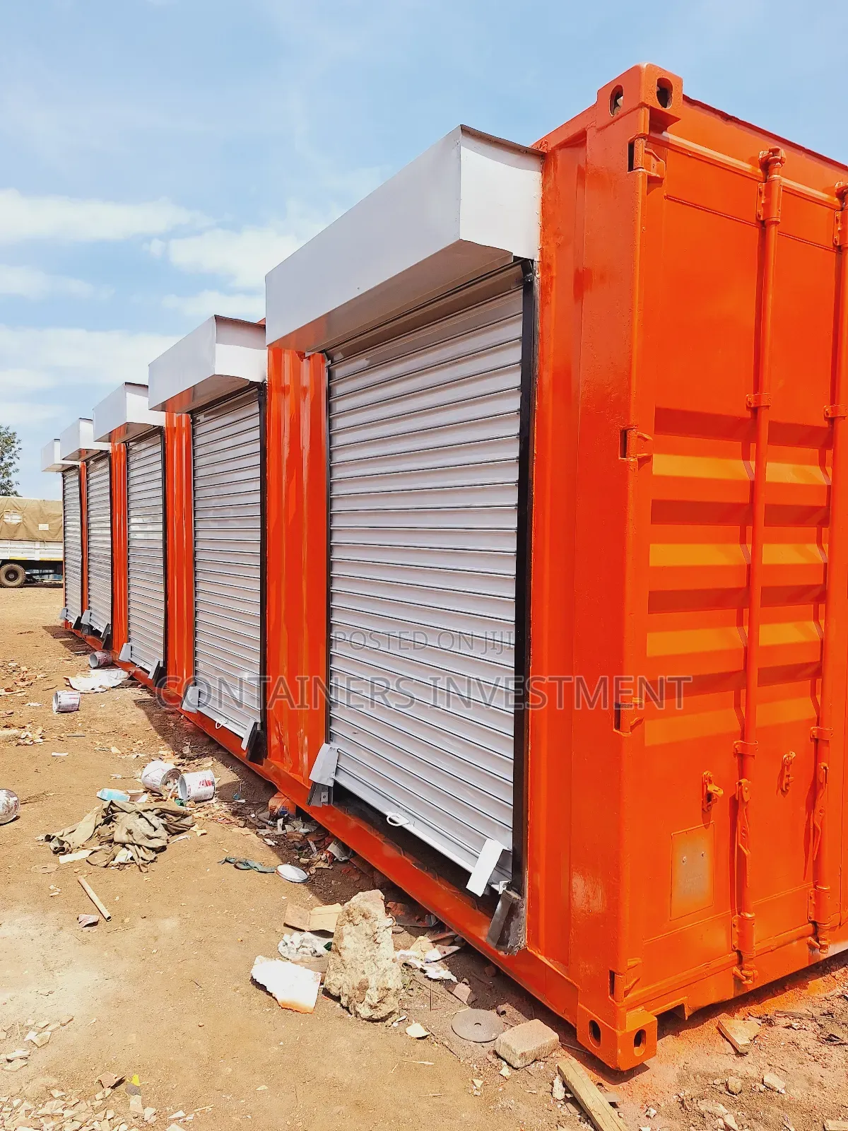 40ft Container Business Stalls- Top Notch Workmanship Stalls.