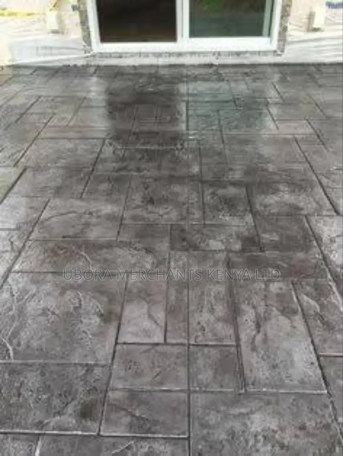 Stamped Concrete Floor for Outdoor Spaces