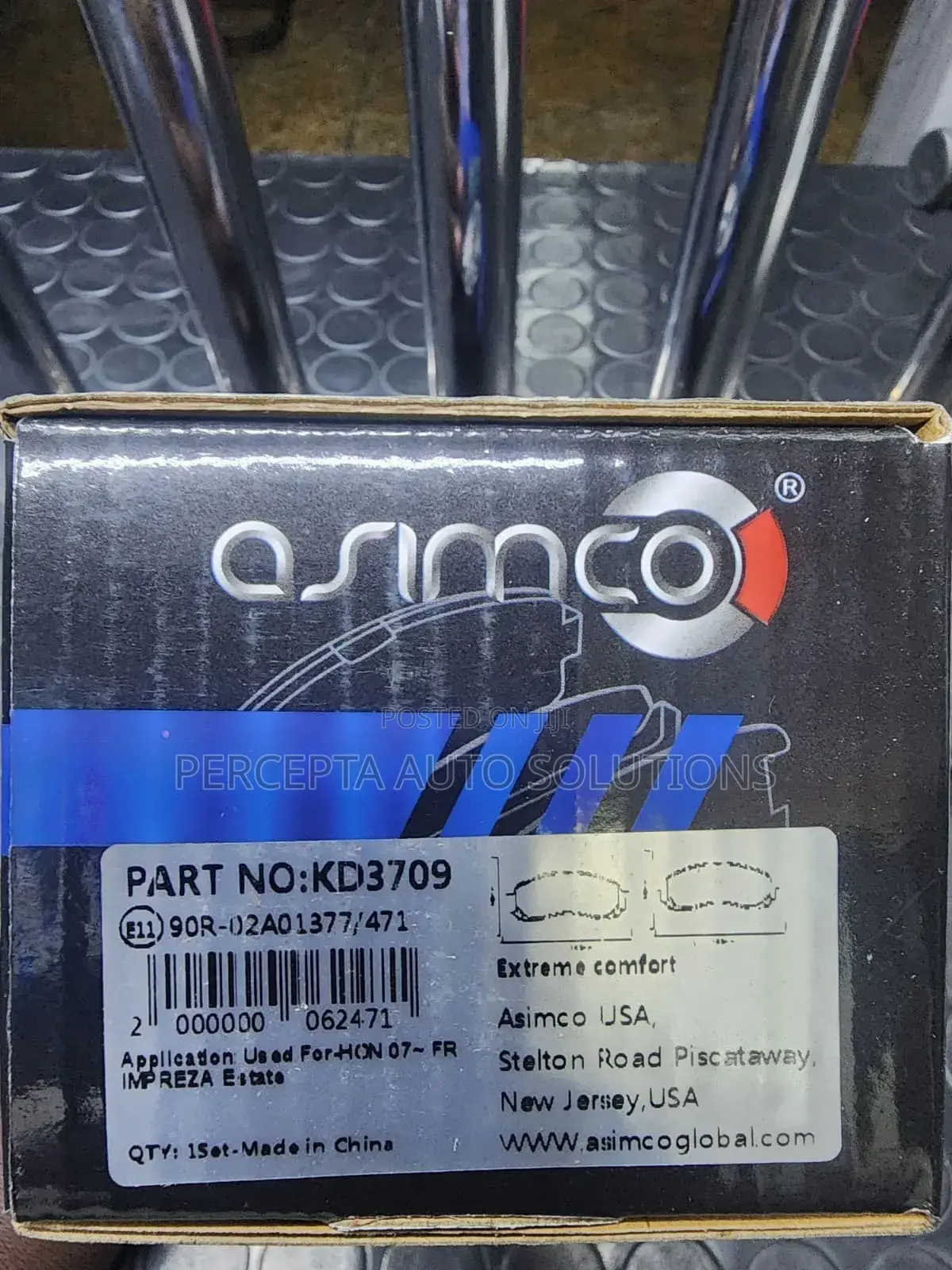 Subaru Impreza Gg2, Legacy Gh2 Front Brake Pads Kd3709