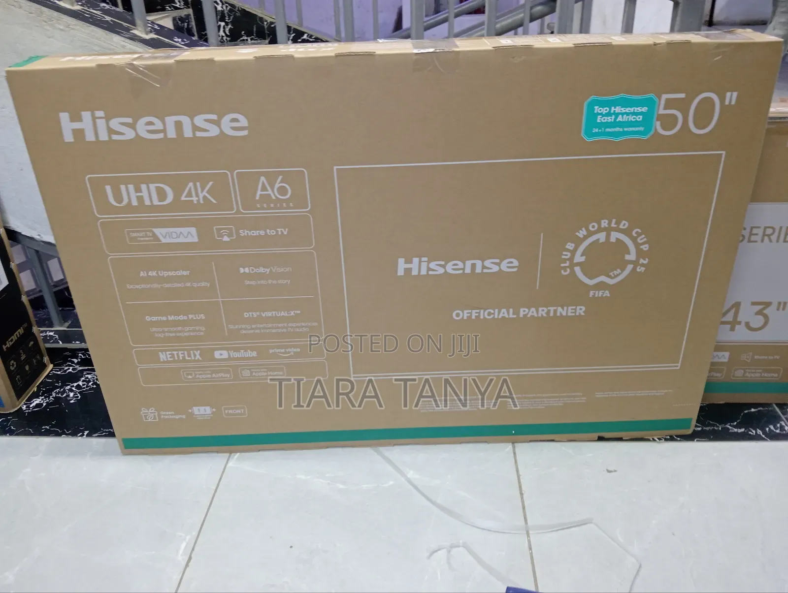 Hisense 50a6n Smart Uhd Led Vidaa Tv