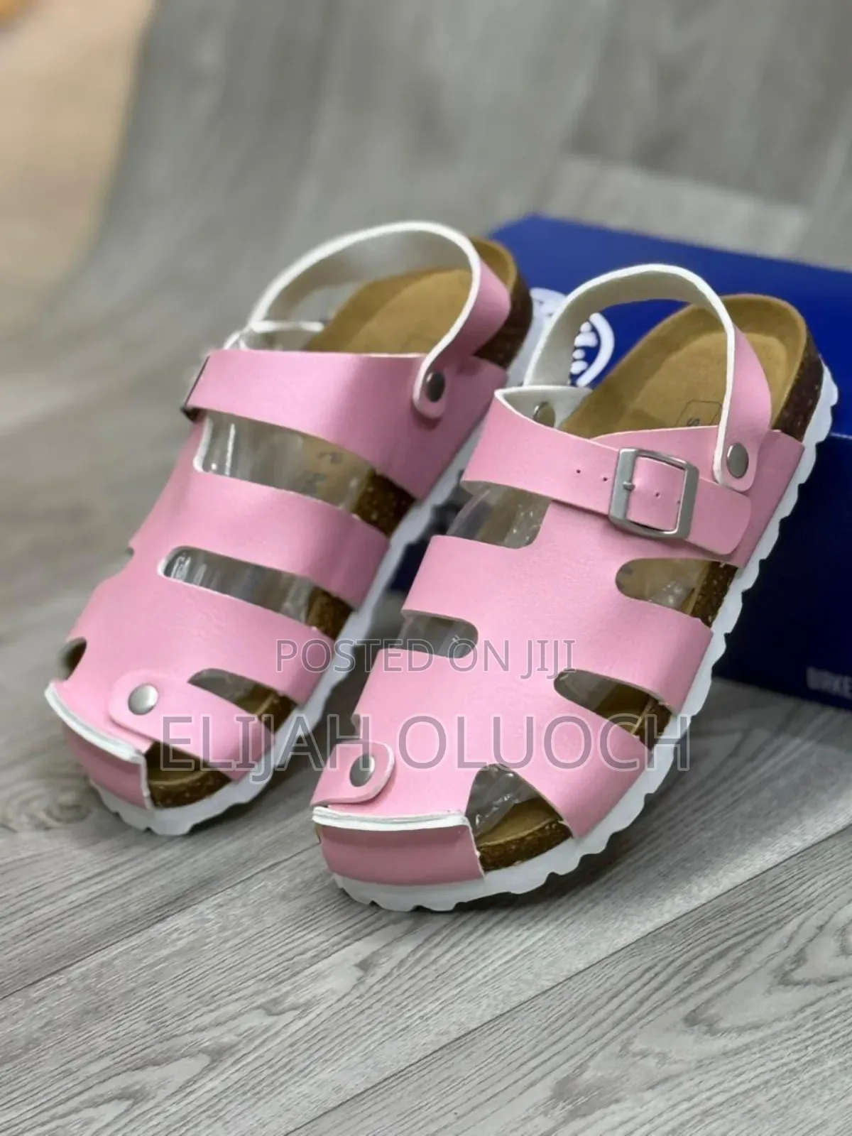 Ladies Pink Birkenstock Sandals