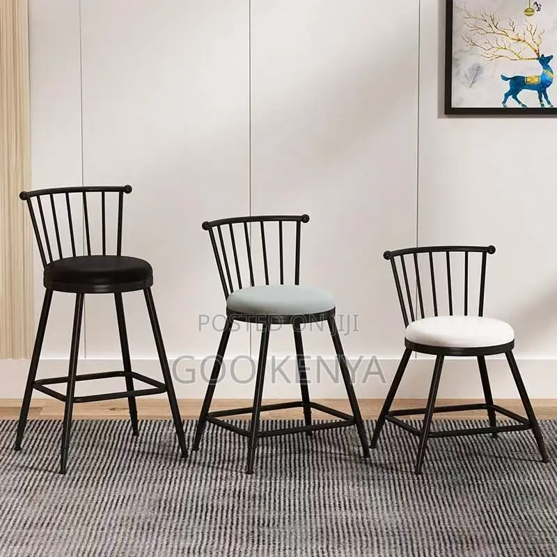 Home Bar Stool; Traditional Wooden Counter Bar Chair