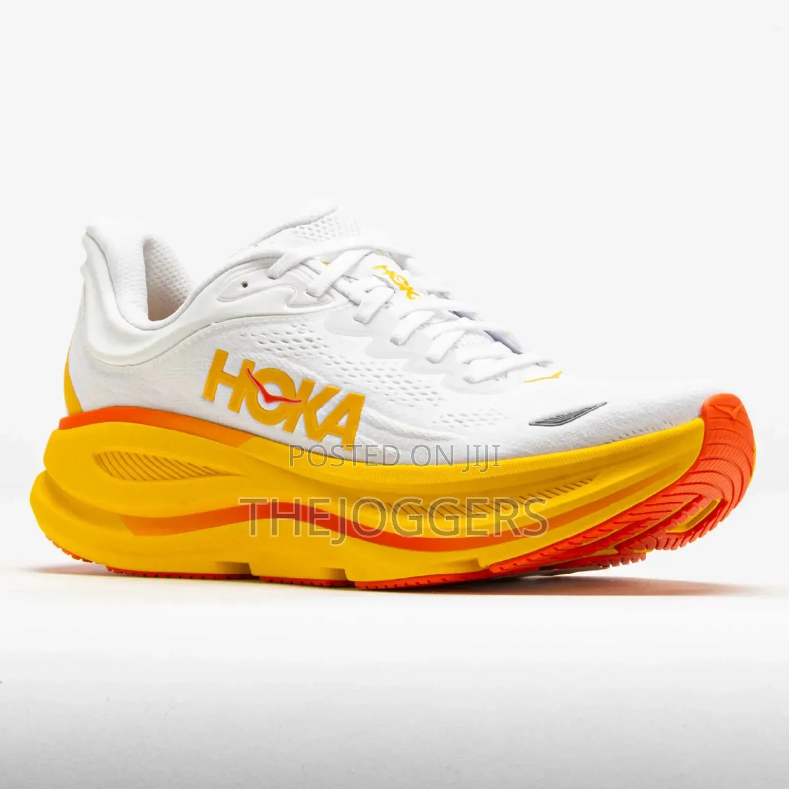 Hoka Bondi 9 Frost Sunflower