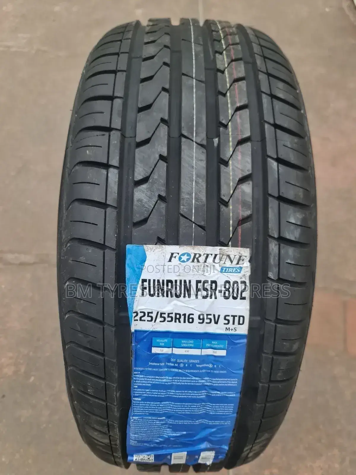 225 /55 R16 Fortune Tyres (Funrun)