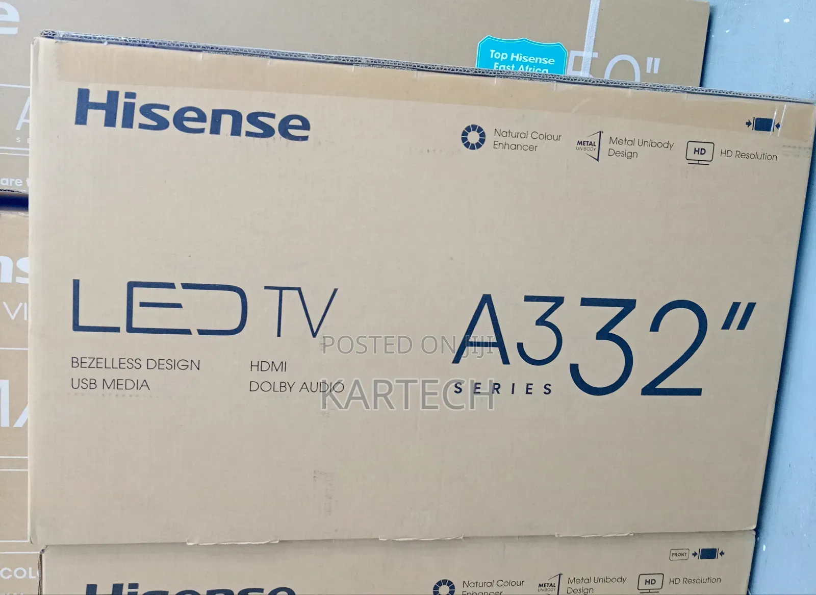 Hisense 32 Inch Digital Tv 32a3kken - With Free to Air Inbuilt Decoder