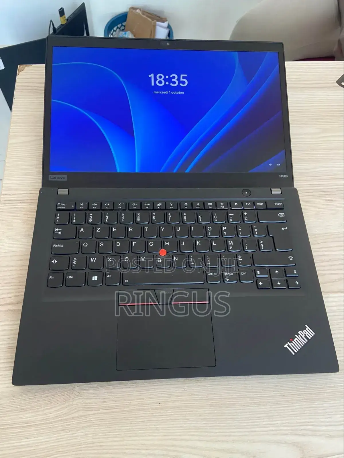 Laptop Lenovo Thinkpad T490s 32GB Intel Core i7 SSHD (Hybrid) 512GB