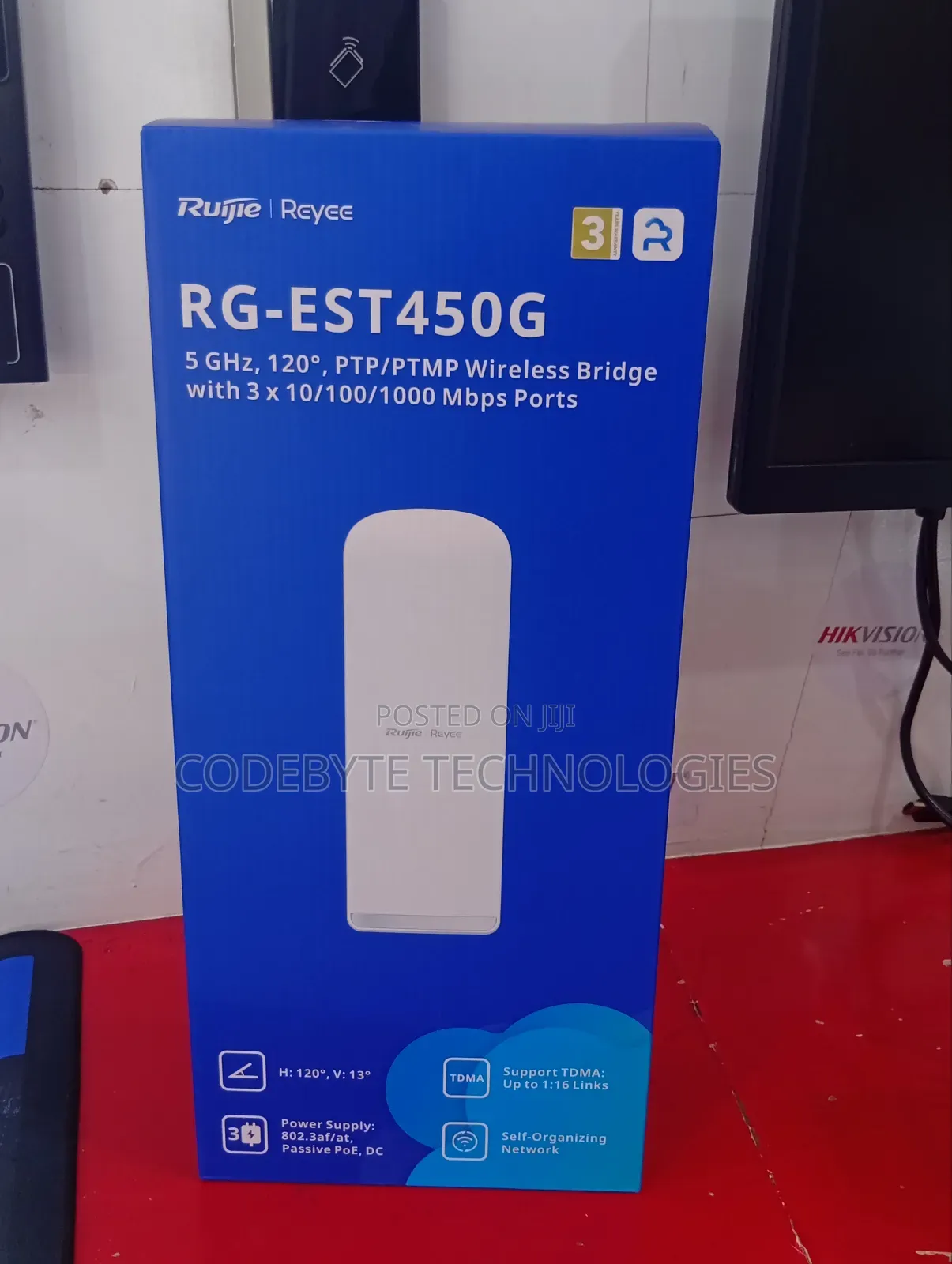 Rg-Est450g, 15 Dbi, With 120° Built-in Antenna