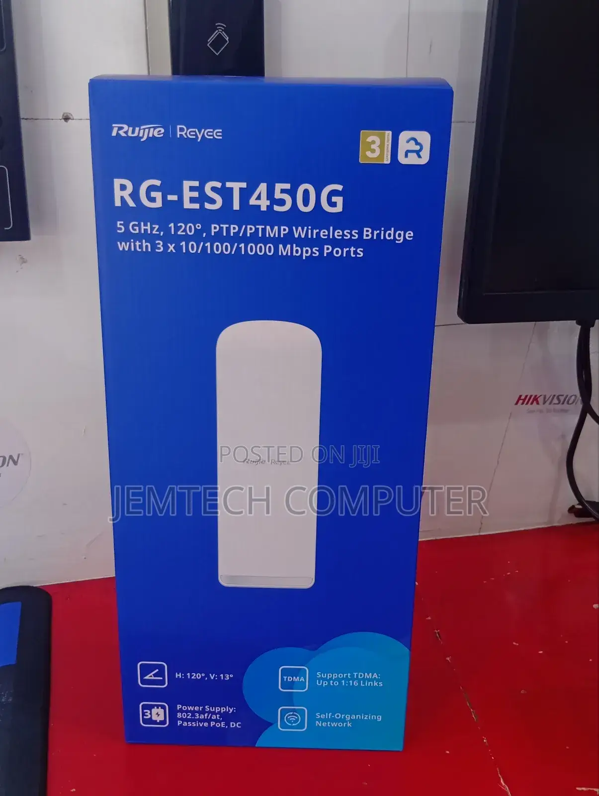 Rg-Est450g, 15 Dbi, With 120° Built-in Antenna