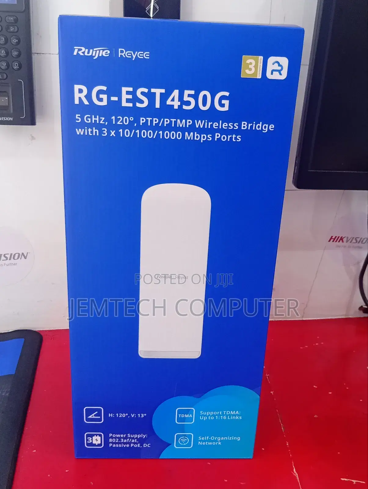 Ruijie , 15 Dbi, With 120° Built-in Antenna -Rg-Est450g
